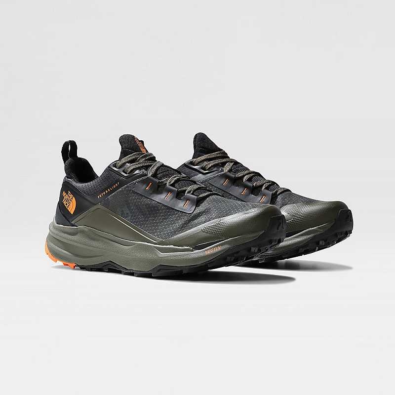 Buty Trekkingowe The North Face VECTIV™ Exploris II Męskie Szare Brązowe Zielone Camo Czarne | Polska-9250783