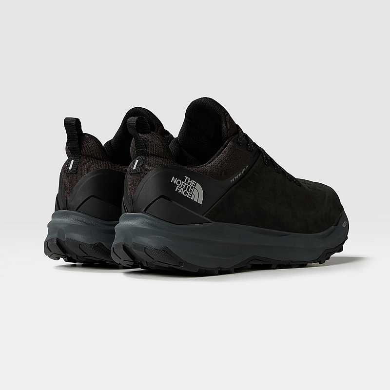 Buty Trekkingowe The North Face VECTIV™ Exploris II Skórzane Męskie Czarne Szare | Polska-6427185