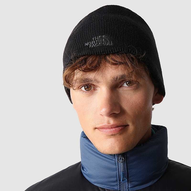 Czapka The North Face Bones Recycled Męskie Czarne | Polska-9146758