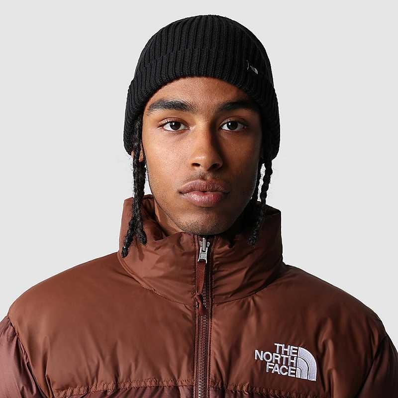 Czapka The North Face Fisherman Męskie Czarne | Polska-4708692