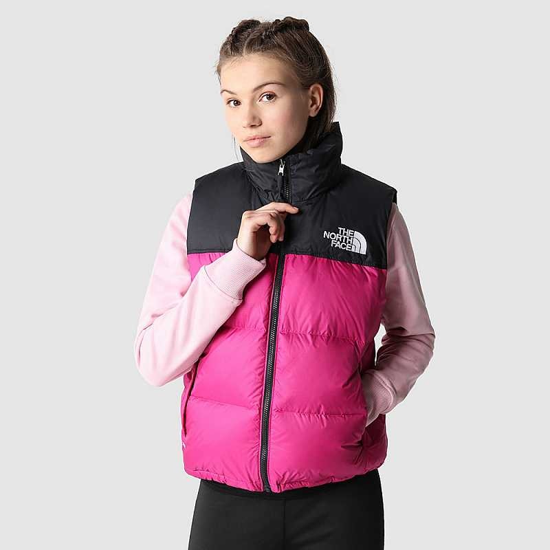 Kamizelka The North Face 1996 Retro Nuptse Damskie Różowe | Polska-9503246