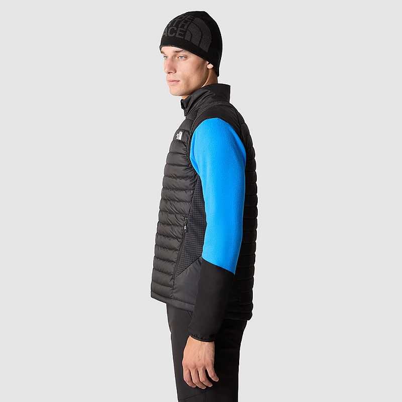 Kamizelka The North Face Hybryd Męskie Czarne Szare | Polska-3159684