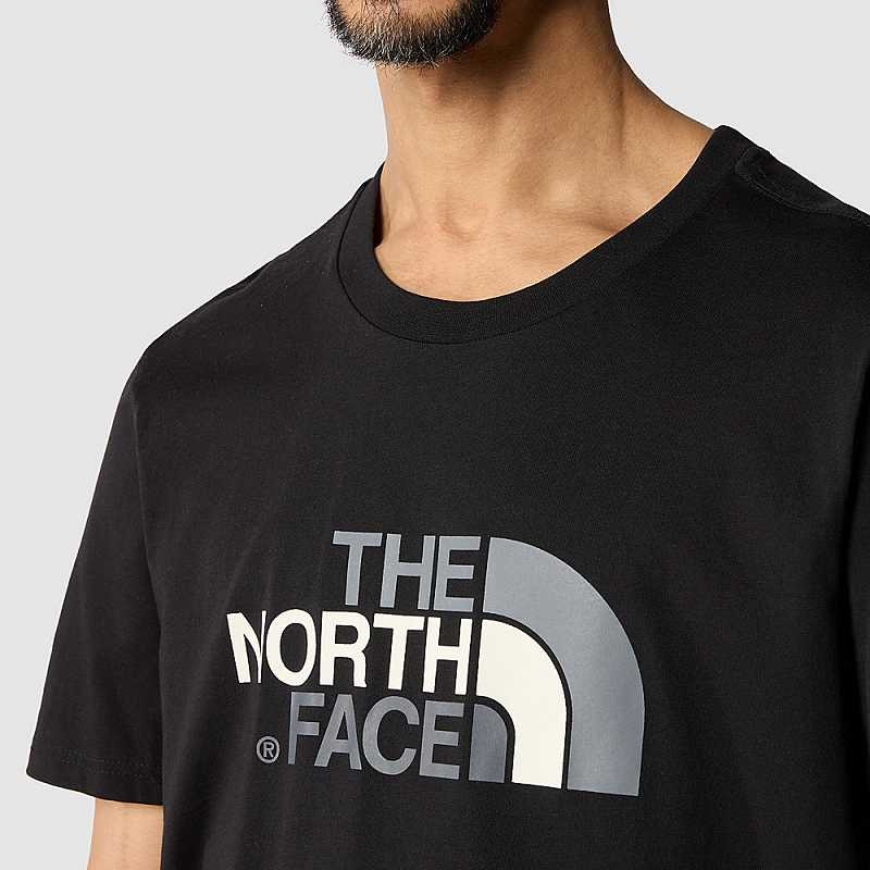 Koszulki The North Face Easy Męskie Czarne | Polska-7495386