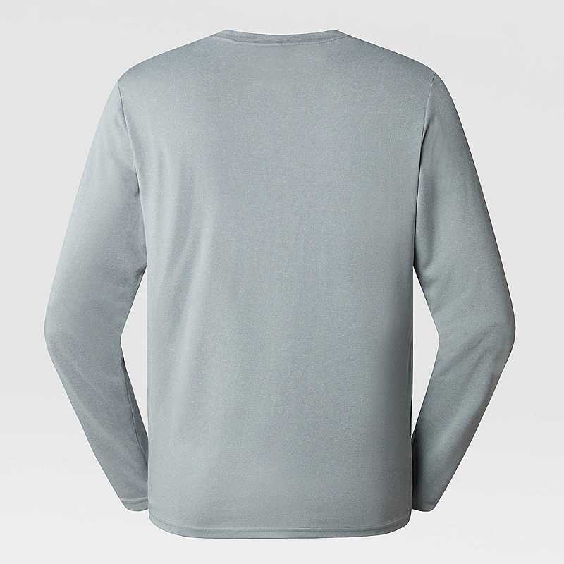 Koszulki The North Face Reaxion Amp Long-Sleeve Męskie Szare | Polska-3729648