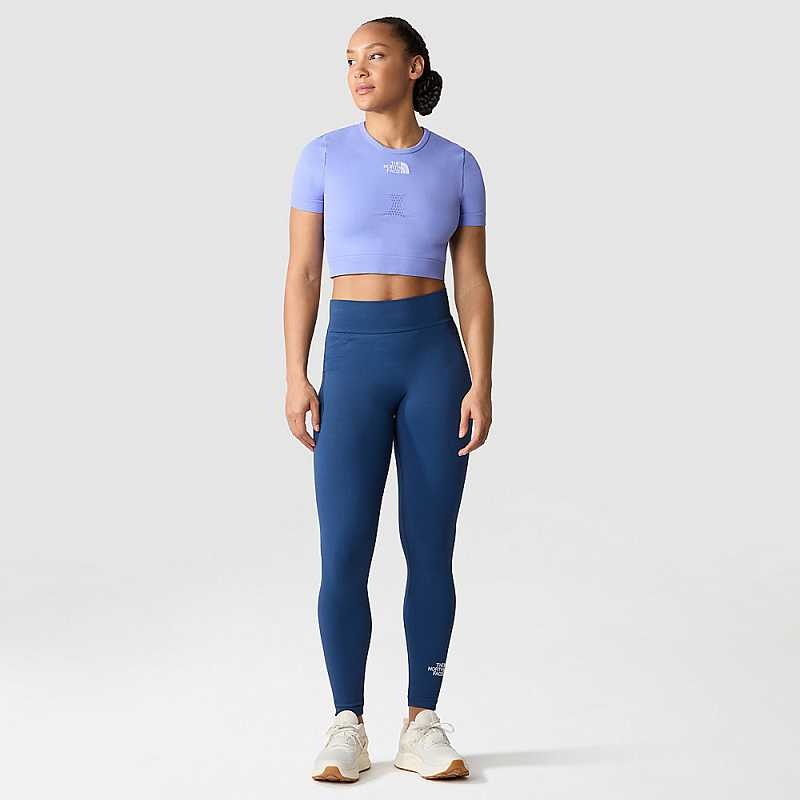 Koszulki The North Face Seamless Damskie Głęboka Niebieskie | Polska-6329418