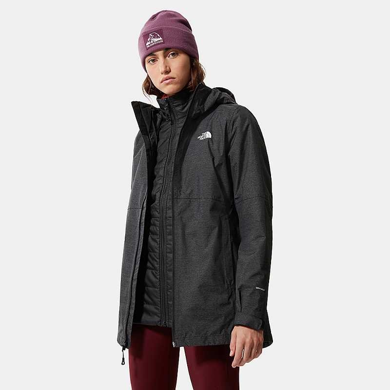 Kurtka 3 W 1 The North Face Hikesteller Triclimate Damskie Czarne | Polska-3627584