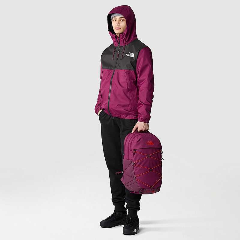 Kurtka Softshell The North Face New Mountain Q Męskie Fuksja Czarne | Polska-2683074