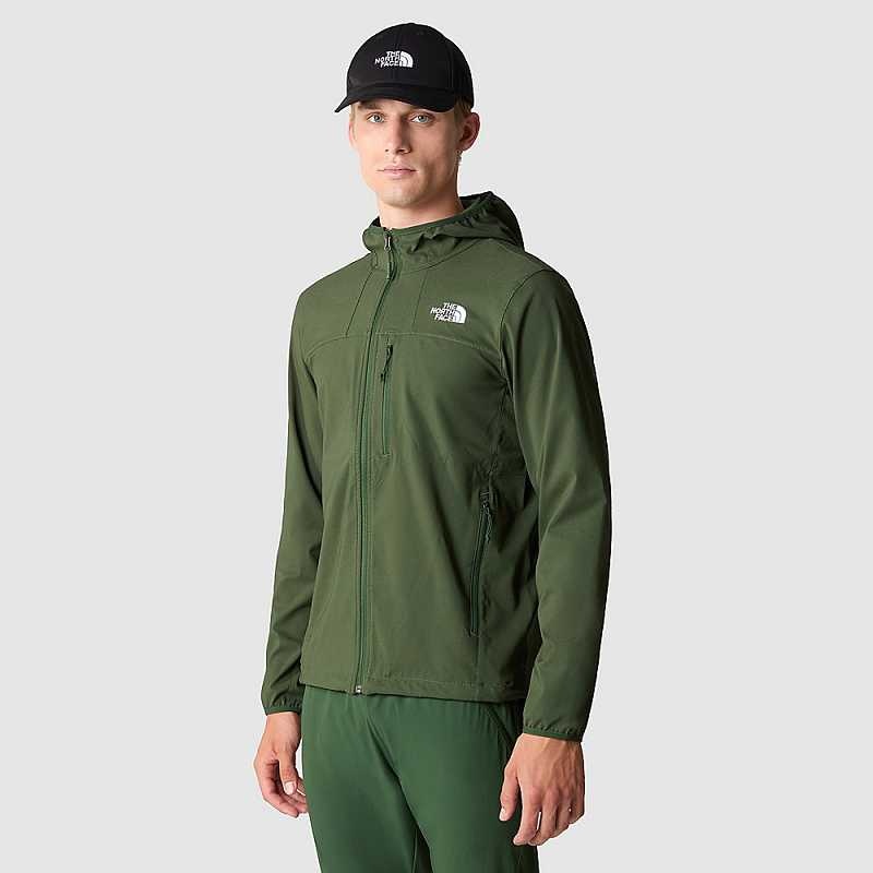 Kurtka Softshell The North Face Nimble Męskie Jasny Zielone | Polska-4617395