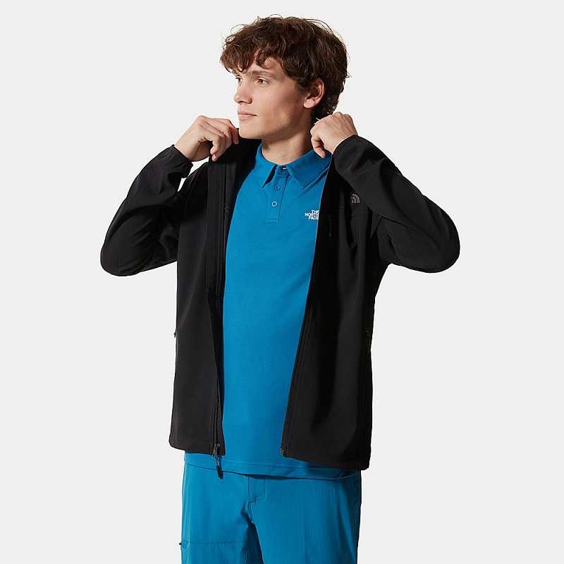 Kurtka Softshell The North Face Nimble Męskie Czarne | Polska-1748209