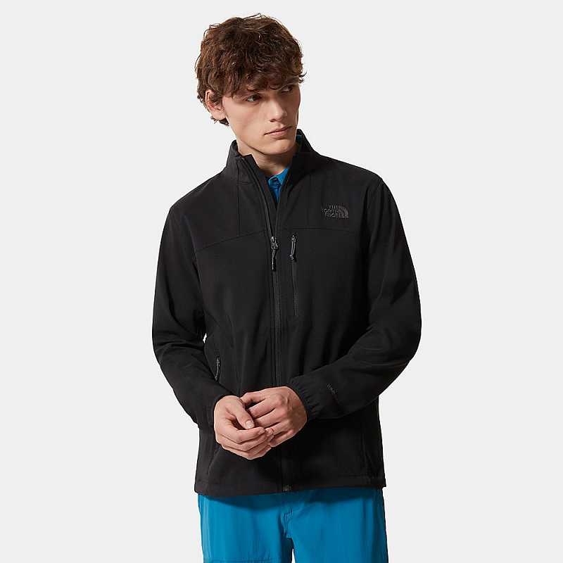 Kurtka Softshell The North Face Nimble Męskie Czarne | Polska-1748209