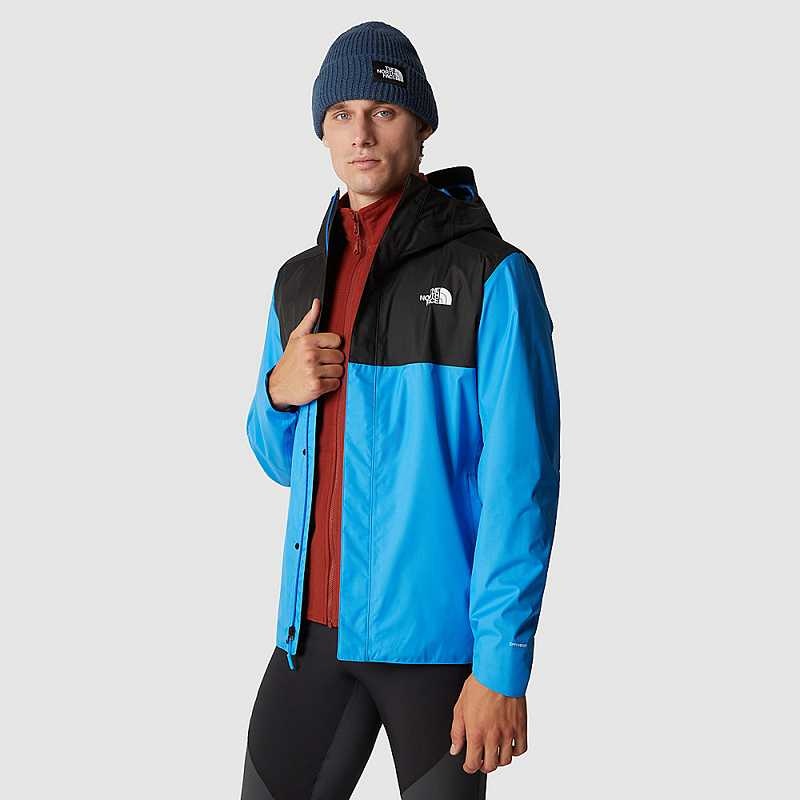 Kurtka Softshell The North Face Quest Męskie Niebieskie Czarne | Polska-9130458