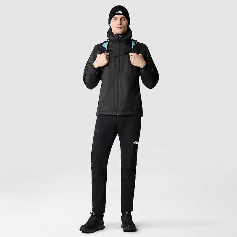 Kurtka Softshell The North Face Quest Męskie Czarne | Polska-3210469