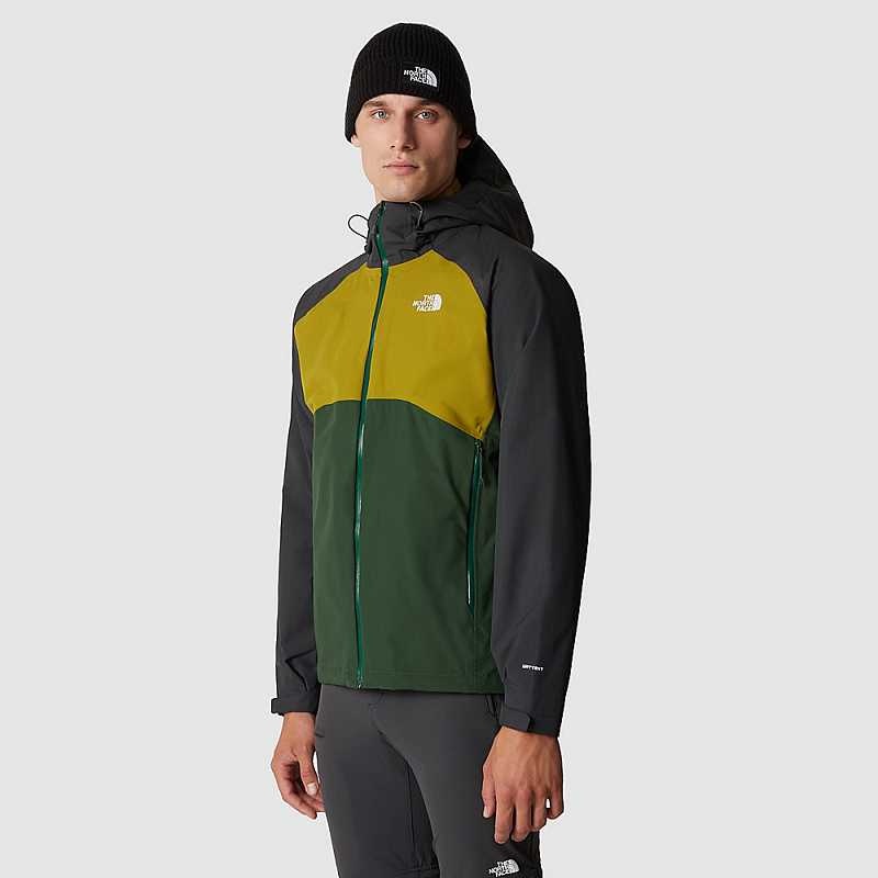 Kurtka Softshell The North Face Stratos Męskie Jasny Zielone Szare | Polska-0275918