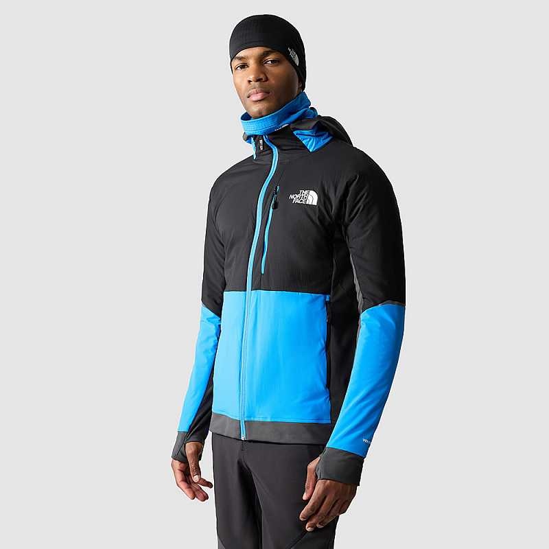 Kurtka Z Kapturem The North Face Dawn Turn Ventrix™ Męskie Niebieskie Czarne Szare | Polska-5693847