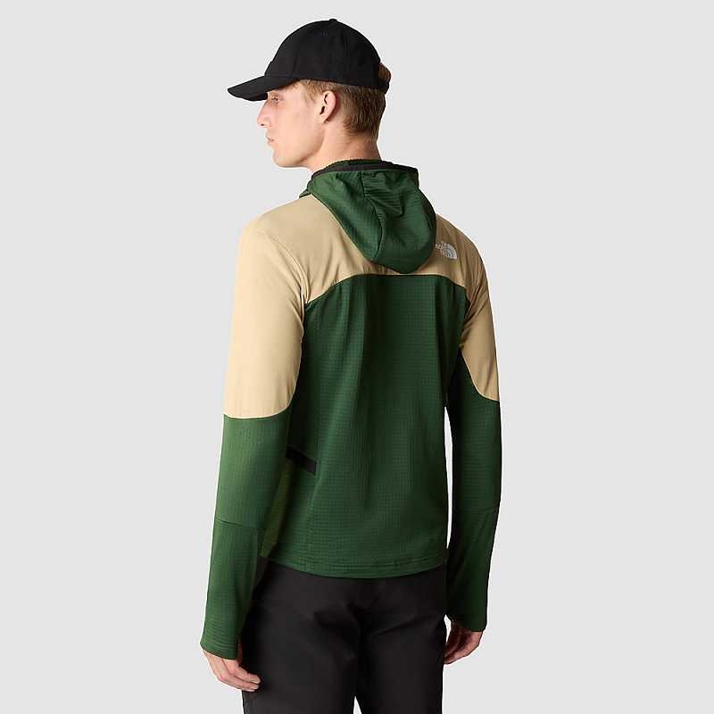 Kurtka Z Kapturem The North Face Kikash Męskie Jasny Zielone Khaki Szare | Polska-6725381