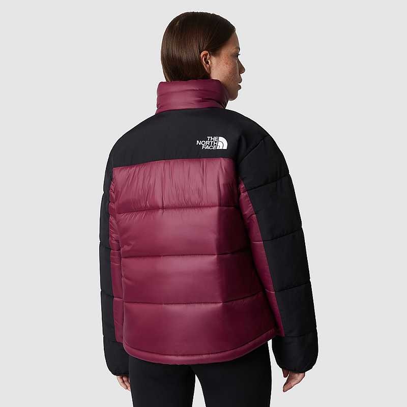 Kurtki Ocieplane The North Face Himalayan Damskie Fuksja Czarne | Polska-4967513