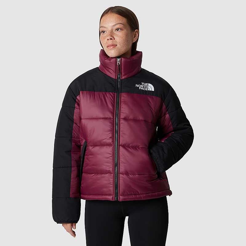 Kurtki Ocieplane The North Face Himalayan Damskie Fuksja Czarne | Polska-4967513