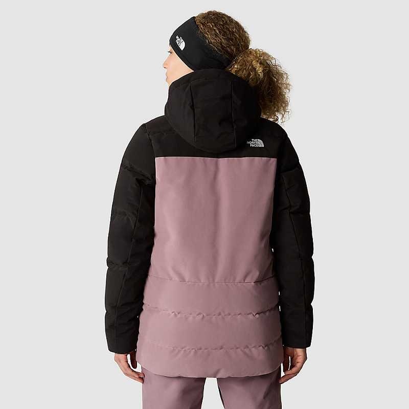 Kurtki Ocieplane The North Face Pallie Damskie Szare Czarne | Polska-4978306