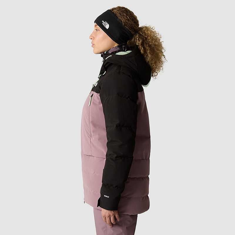 Kurtki Ocieplane The North Face Pallie Damskie Szare Czarne | Polska-4978306