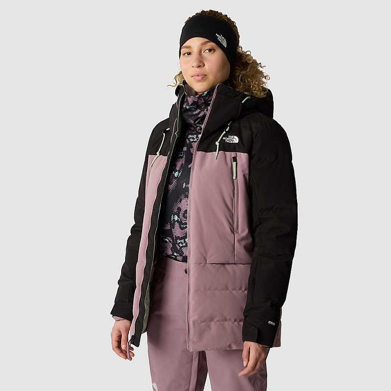 Kurtki Ocieplane The North Face Pallie Damskie Szare Czarne | Polska-4978306