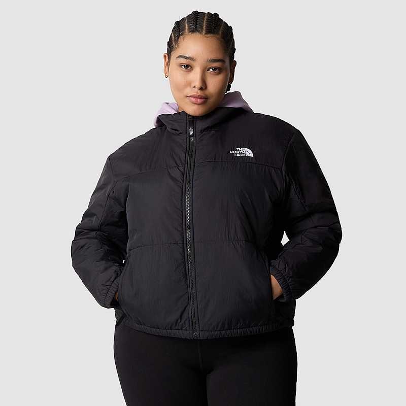 Kurtki Ocieplane The North Face Plus Size Gosei Damskie Czarne | Polska-0467185