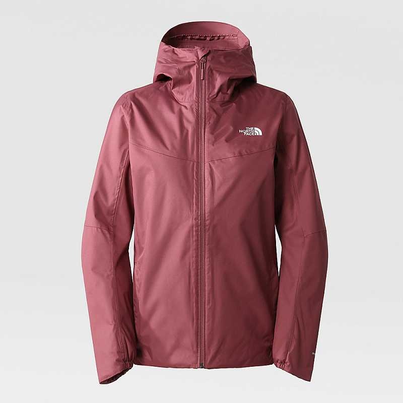 Kurtki Ocieplane The North Face Quest Damskie Czerwone | Polska-1975204