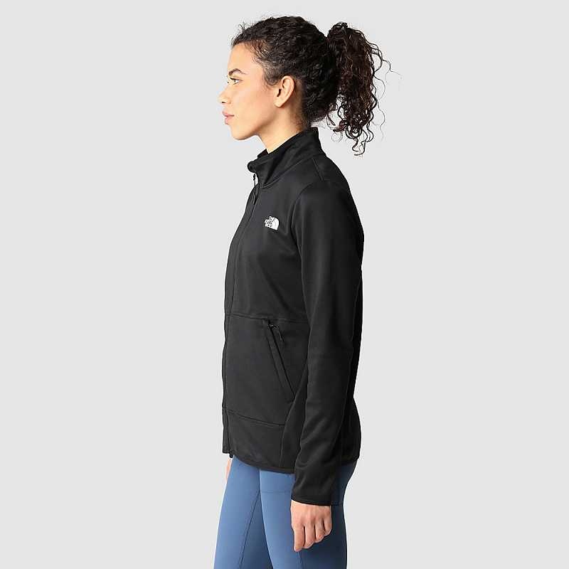 Kurtki Polarowe The North Face Canyonlands Full-Zip Damskie Czarne | Polska-8742591