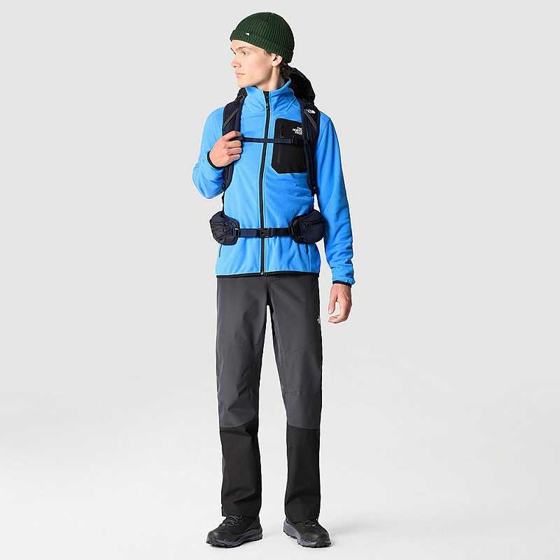 Kurtki Polarowe The North Face Experit Męskie Niebieskie Czarne | Polska-7981062