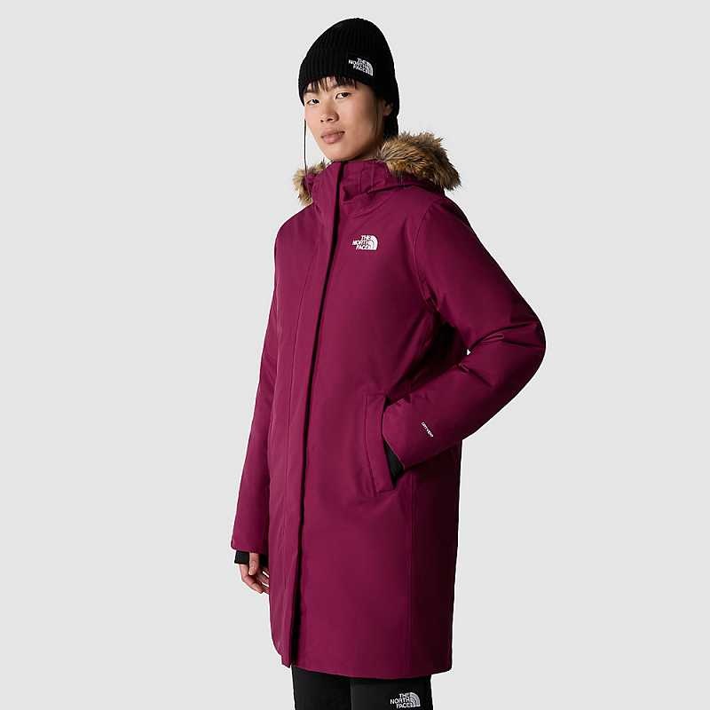 Kurtki Przeciwdeszczowe The North Face Arctic Damskie Fuksja | Polska-7235904