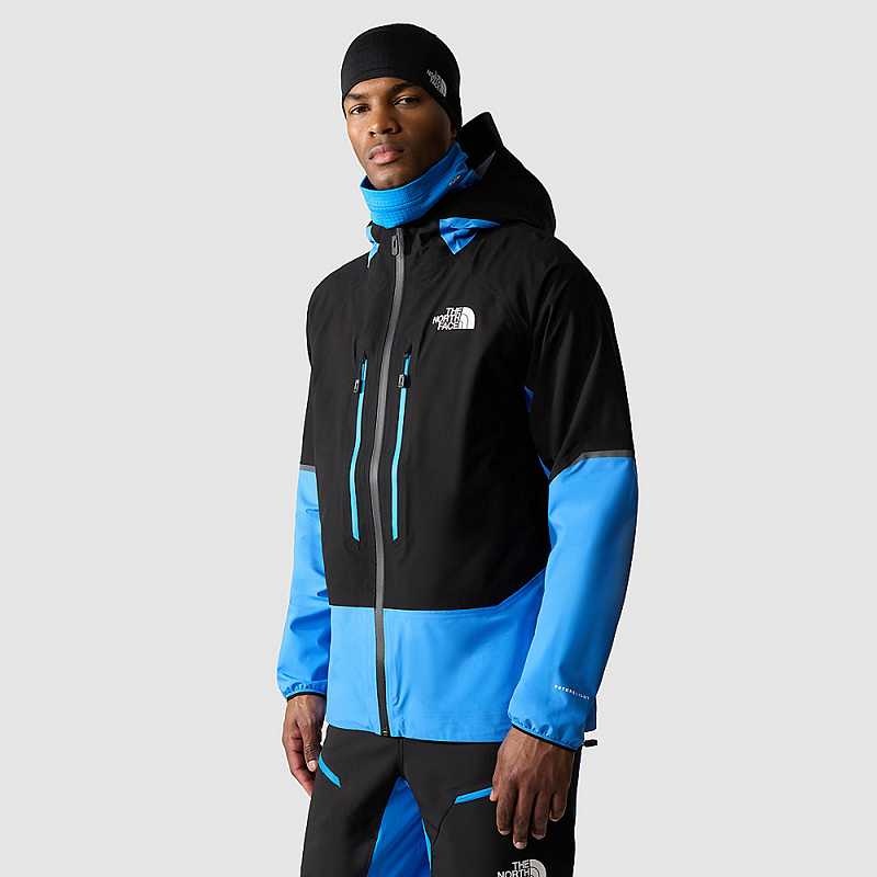 Kurtki Przeciwdeszczowe The North Face Balmenhorn FUTURELIGHT™ Męskie Czarne Niebieskie | Polska-0378649