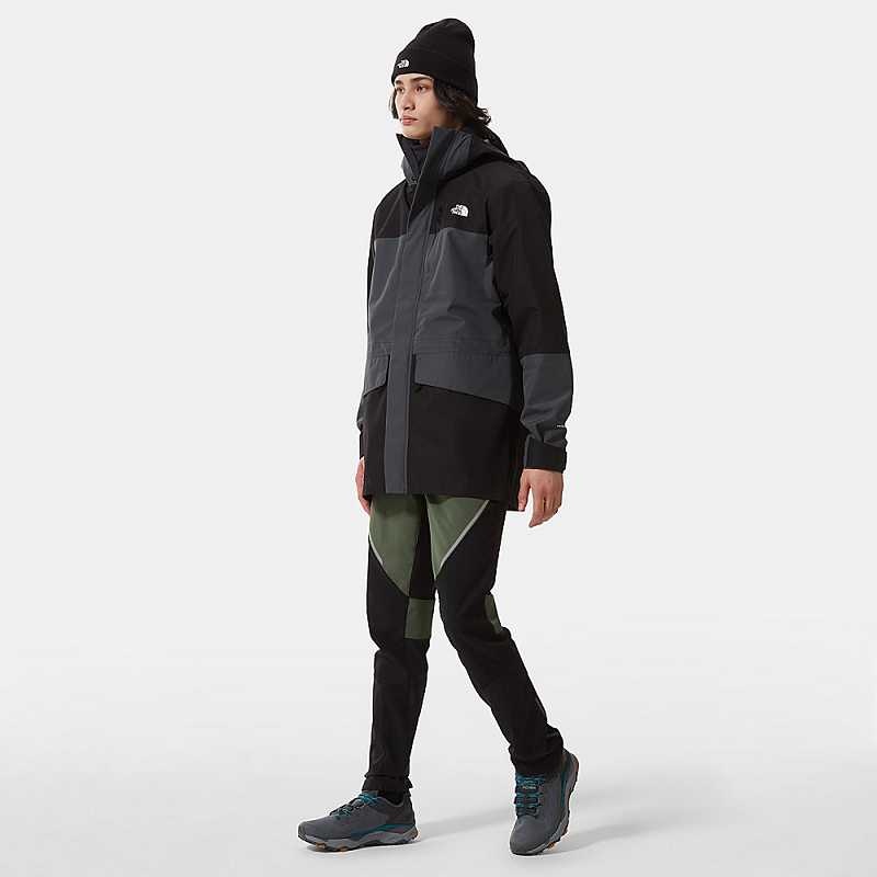 Kurtki Przeciwdeszczowe The North Face Dryzzle All-Weather FUTURELIGHT™ Męskie Szare Czarne | Polska-6182370