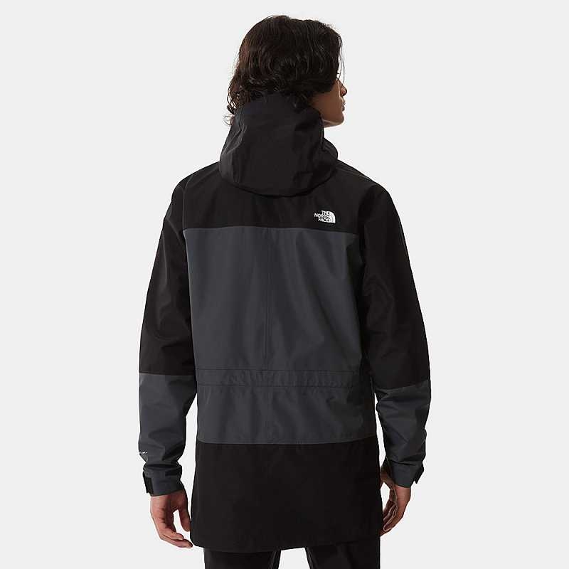 Kurtki Przeciwdeszczowe The North Face Dryzzle All-Weather FUTURELIGHT™ Męskie Szare Czarne | Polska-6182370