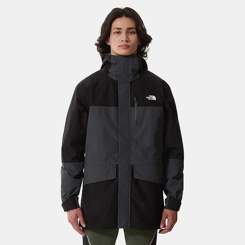 Kurtki Przeciwdeszczowe The North Face Dryzzle All-Weather FUTURELIGHT™ Męskie Szare Czarne | Polska-6182370