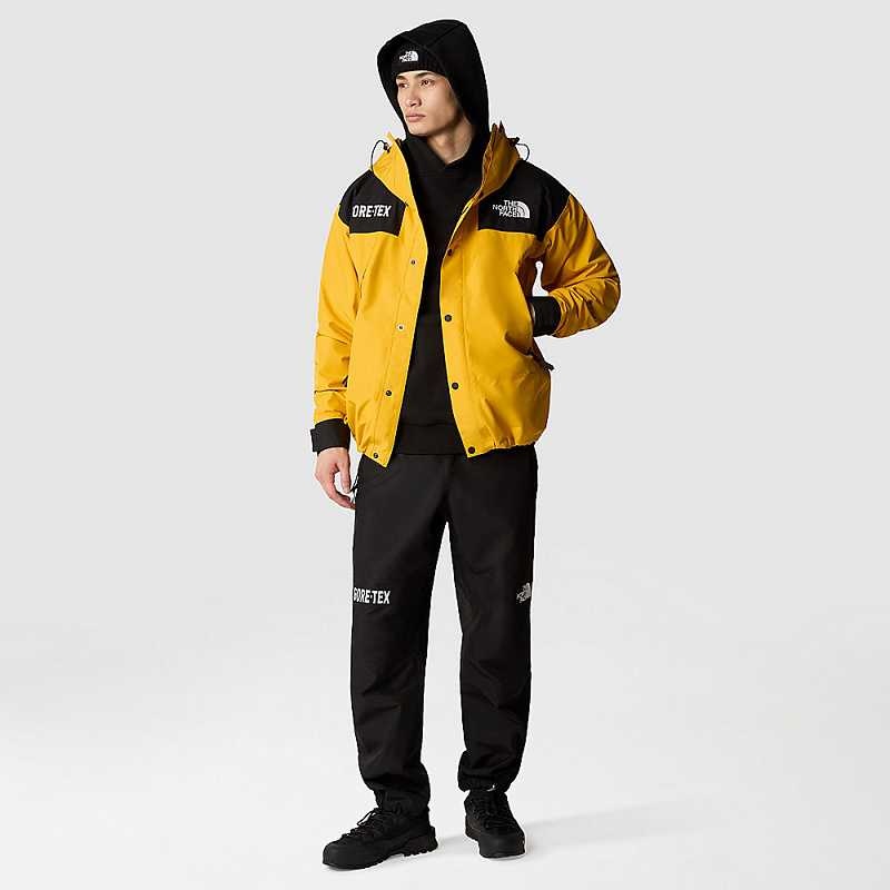 Kurtki Przeciwdeszczowe The North Face GORE-TEX® Męskie Złote Czarne | Polska-6175843