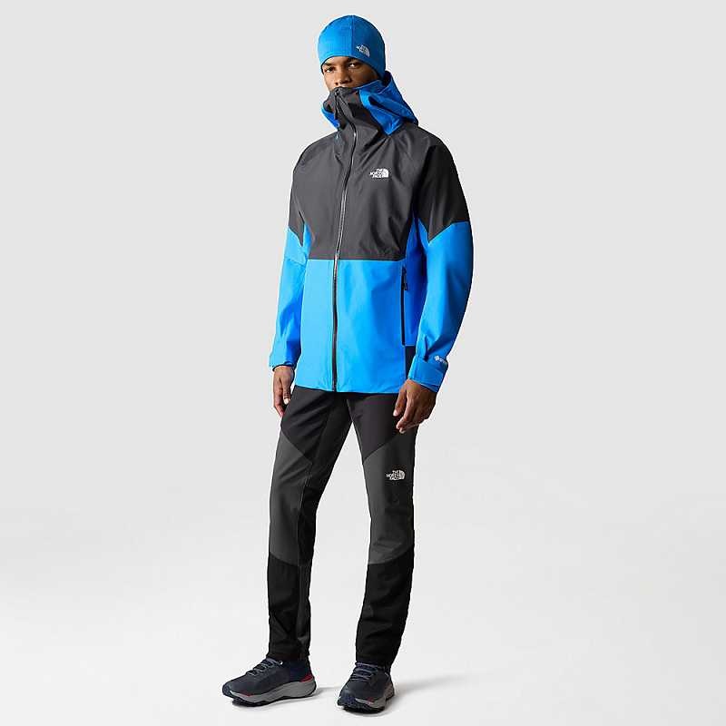 Kurtki Przeciwdeszczowe The North Face Jazzi GORE-TEX® Męskie Niebieskie Czarne | Polska-4039816