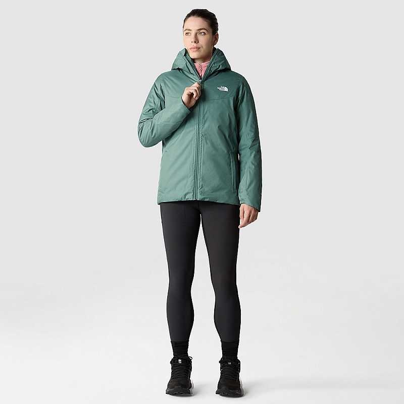 Kurtki Przeciwdeszczowe The North Face Quest Damskie Ciemny Oliwkowe | Polska-1348506