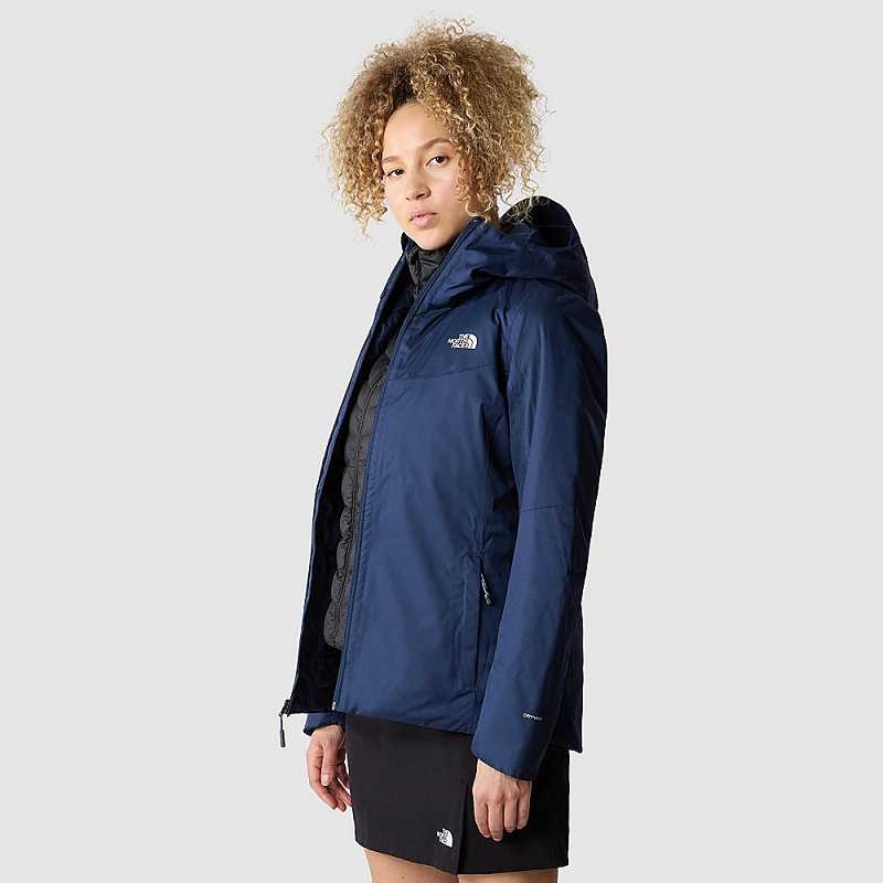 Kurtki Przeciwdeszczowe The North Face Quest Damskie Granatowe | Polska-6312045