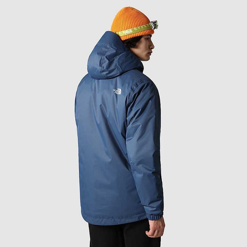 Kurtki Przeciwdeszczowe The North Face Quest Męskie Niebieskie Czarne | Polska-9154708