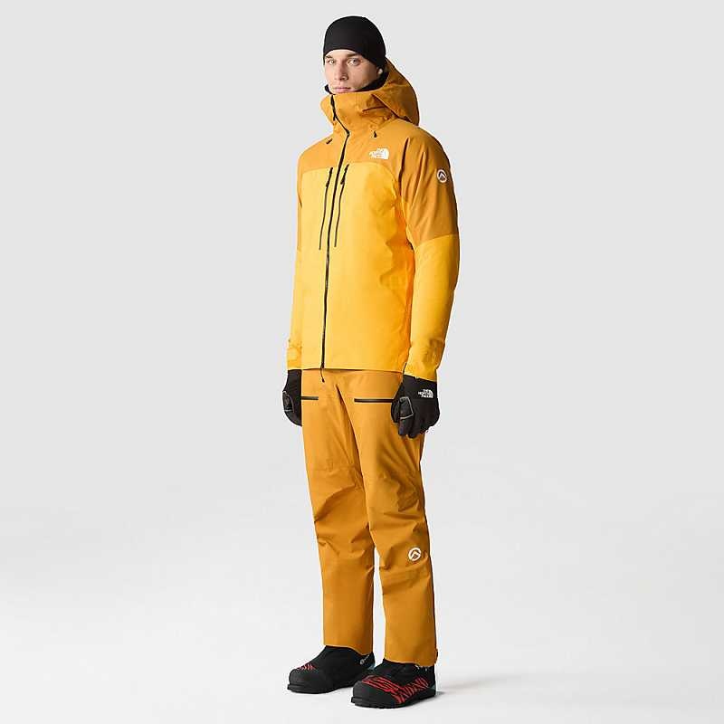 Kurtki Przeciwdeszczowe The North Face Summit Pumori GORE-TEX® Pro Męskie Złote Żółte | Polska-8905261