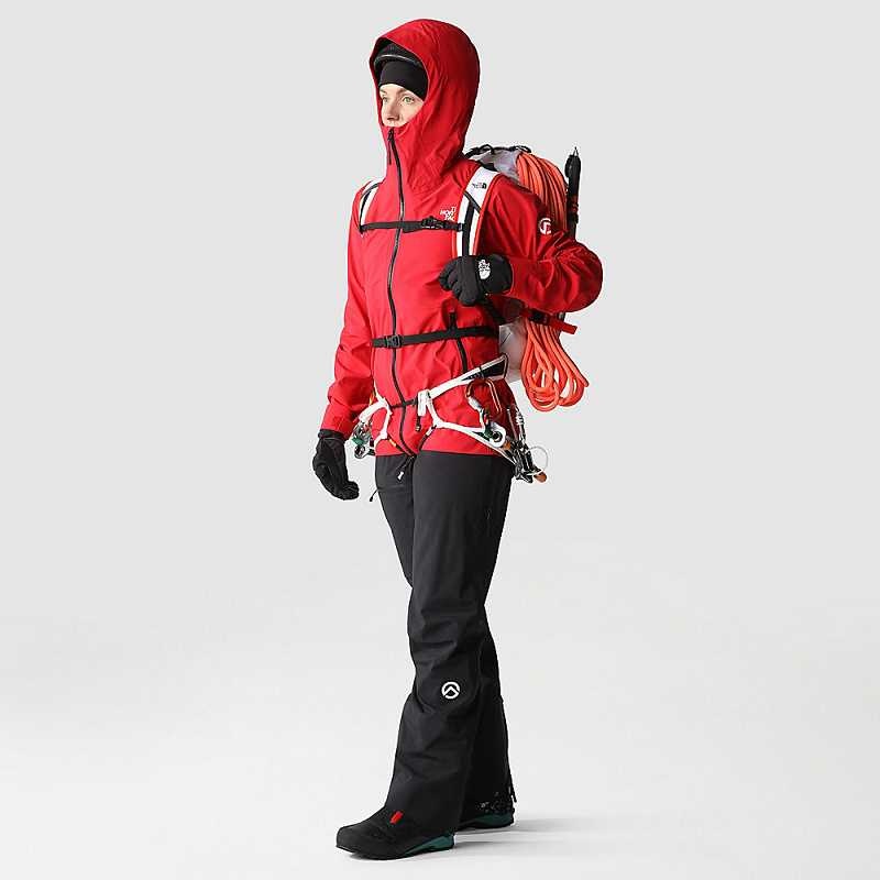 Kurtki Przeciwdeszczowe The North Face Summit Chamlang FUTURELIGHT™ Damskie Czerwone | Polska-1504639