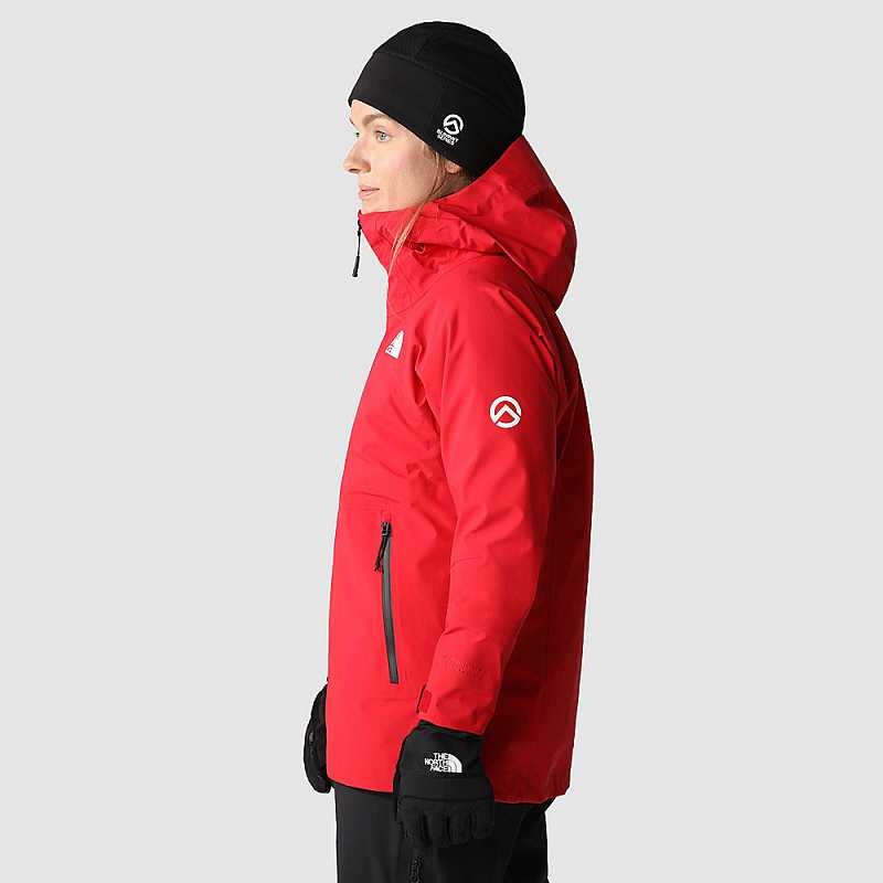 Kurtki Przeciwdeszczowe The North Face Summit Chamlang FUTURELIGHT™ Damskie Czerwone | Polska-1504639