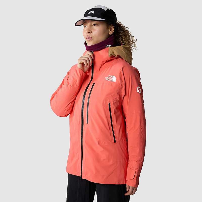 Kurtki Przeciwdeszczowe The North Face Summit Stimson FUTURELIGHT™ Damskie Pomarańczowe | Polska-0243865