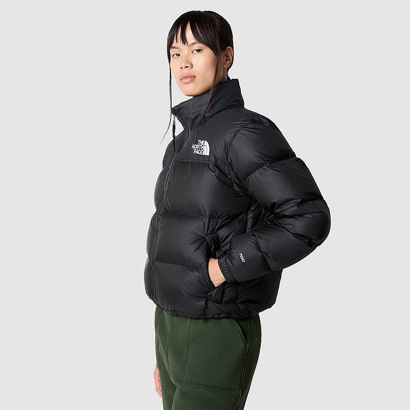 Kurtki Puchowe The North Face 1996 Retro Nuptse Damskie Czarne | Polska-8034769