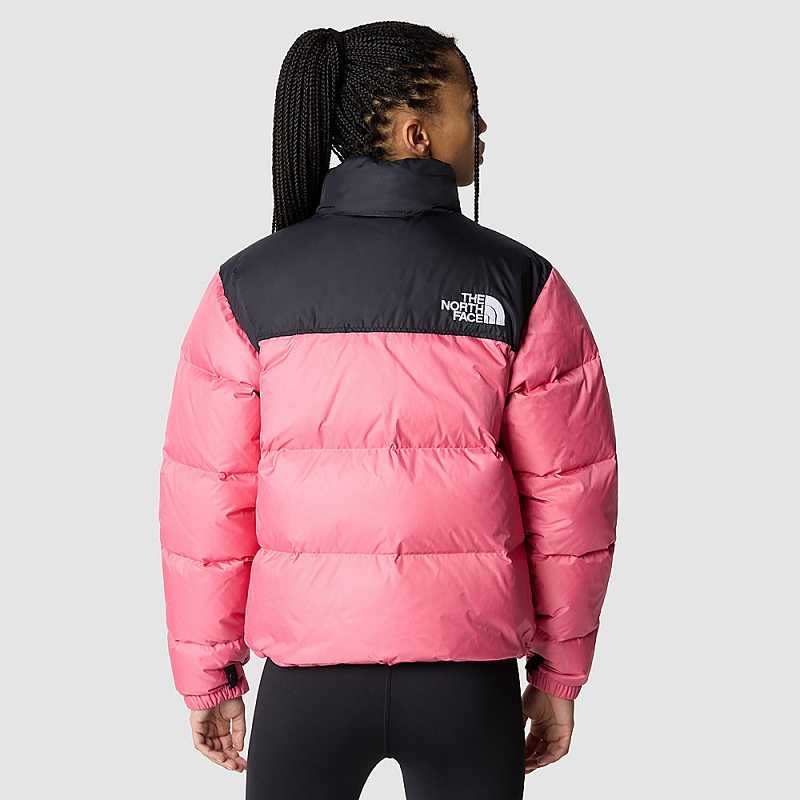 Kurtki Puchowe The North Face 1996 Retro Nuptse Damskie Różowe | Polska-2458769