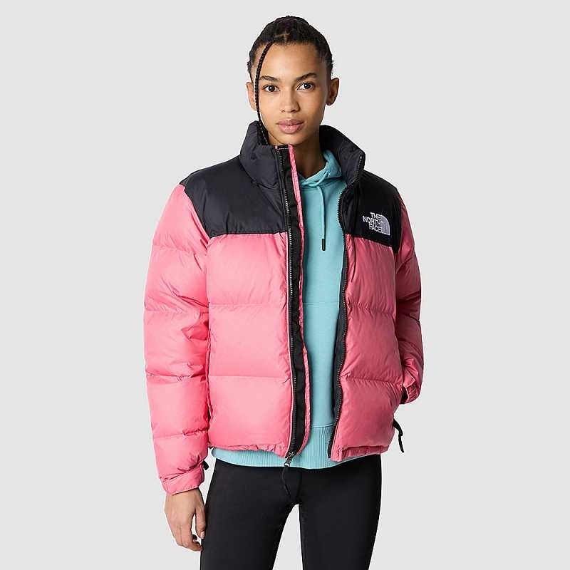 Kurtki Puchowe The North Face 1996 Retro Nuptse Damskie Różowe | Polska-2458769