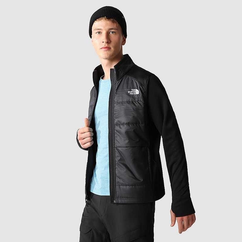 Kurtki Puchowe The North Face Circular Męskie Czarne | Polska-2138467