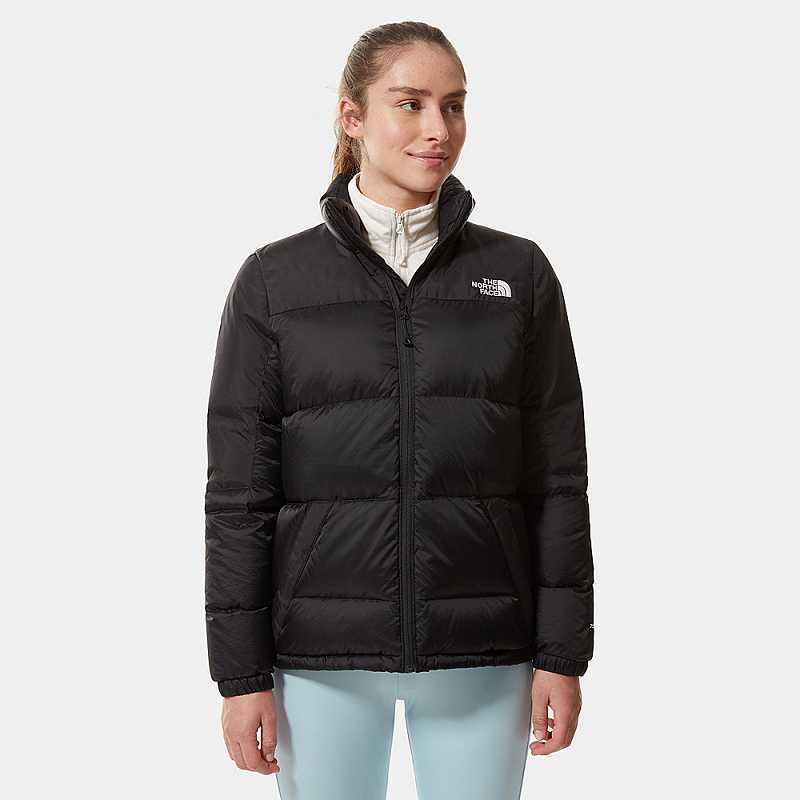 Kurtki Puchowe The North Face Diablo Damskie Czarne | Polska-7932156