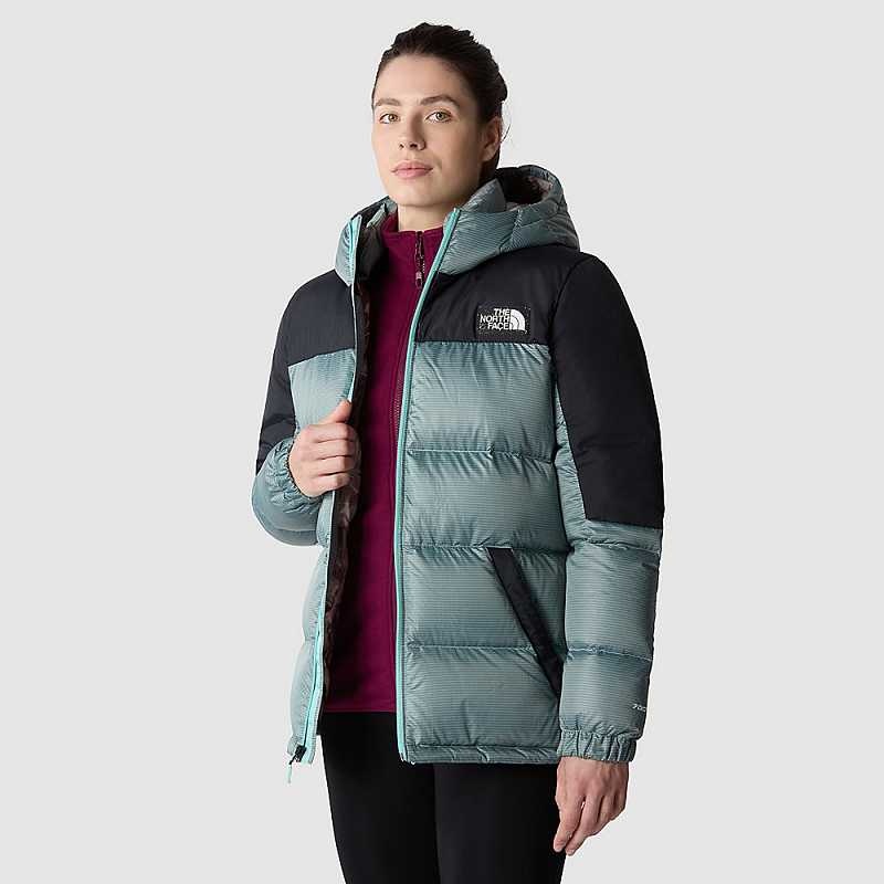 Kurtki Puchowe The North Face Diablo Damskie Turkusowe Czarne | Polska-6790481