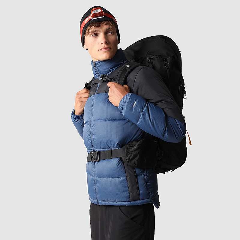 Kurtki Puchowe The North Face Diablo Męskie Niebieskie Czarne | Polska-7012954