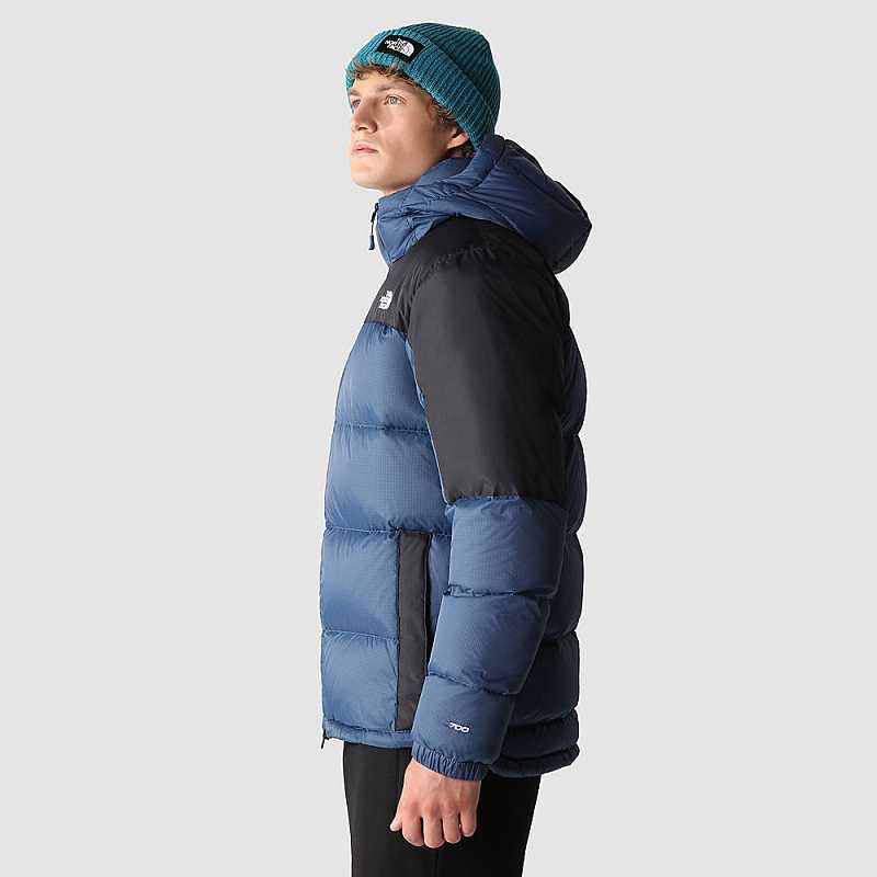 Kurtki Puchowe The North Face Diablo Męskie Niebieskie Czarne | Polska-9705324